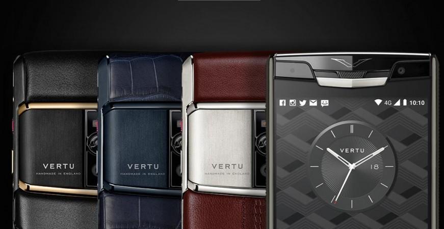Vertu Signature Touch as seen in its official website Vertu Signature Touch as seen in its official website