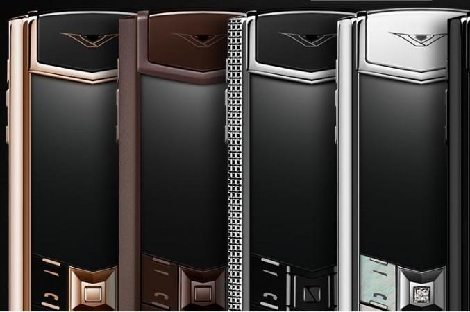 Vertu Signature as seen on its official website Vertu Signature as seen on its official website