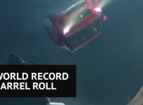 Watch this Jaguar E-Pace perform a crazy world record breaking barrel roll
