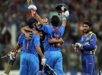 India, Dhoni, Yuvraj, Kumar Sangakkara, Sri Lanka