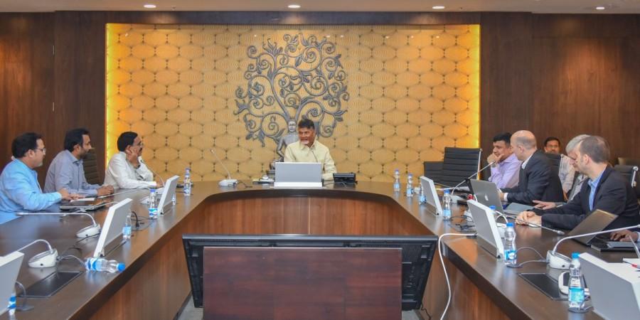 Andhra Pradesh Chief Minister Chandrababu Naidu Amravati