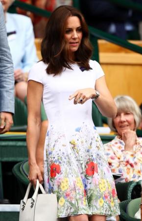 Kate Middleton's stunning Wimbledon dress kate middleton dresses