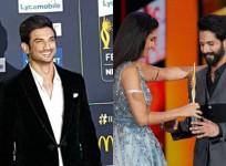 Sushant Singh Rajput, Shahid Kapoor at IIFA 2017