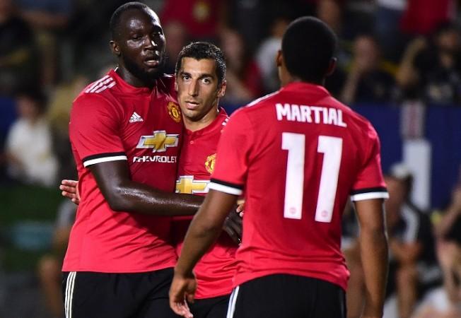 It is not Everton anymore: Romelu Lukaku has large shoes to fill at Manchester United Romelu Lukaku, Henrikh Mkhitaryan, Anthony Martial, Manchester United, LA Galaxy