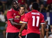 Romelu Lukaku, Henrikh Mkhitaryan, Anthony Martial, Manchester United, LA Galaxy