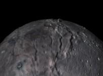 Nasa has created flyby videos of Pluto and Charon, its largest moon