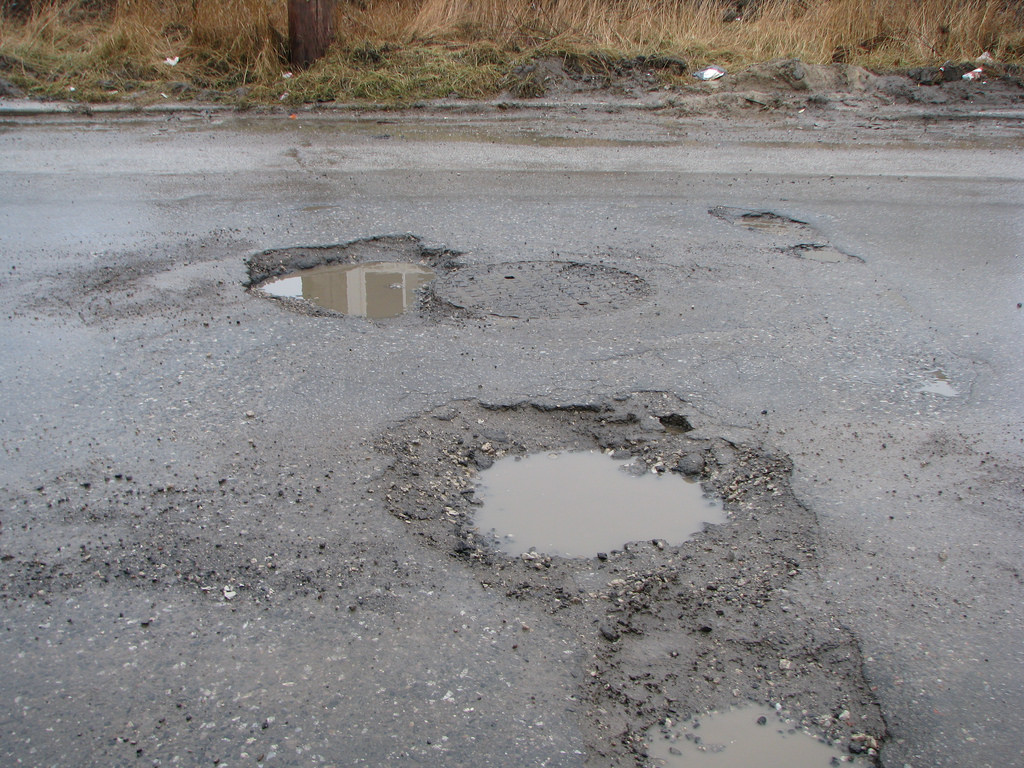 potholes