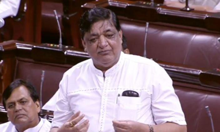 In picture: SP MP Naresh Agarwal speaks in the Rajya Sabha on Wednesday, July 19, 2017. Naresh Agarwal