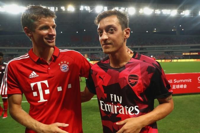 Thomas Muller and Mesut Ozil would be a tasty combination at Arsenal next season Thomas Muller, Bayern Munich, Mesut Ozil, Arsenal, transfer news