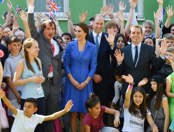 Kate Middleton breaks royal protocol to greet kids with warm hugs kate middleton in Berlin