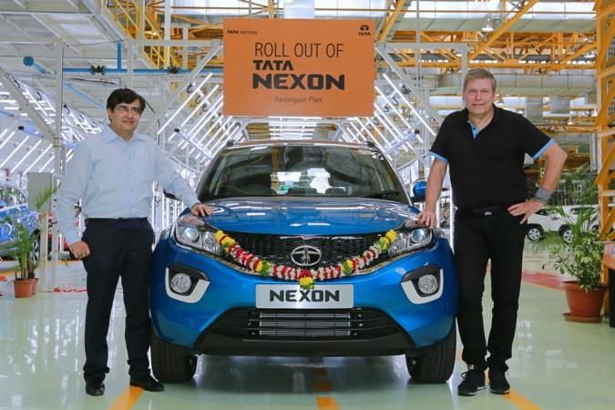 Tata Nexon rolls out of the Ranjangaon plant in July. The Nexon compact SUV is slated for launch next month, the company said. Tata Nexon rolls out of Ranjangaon plant