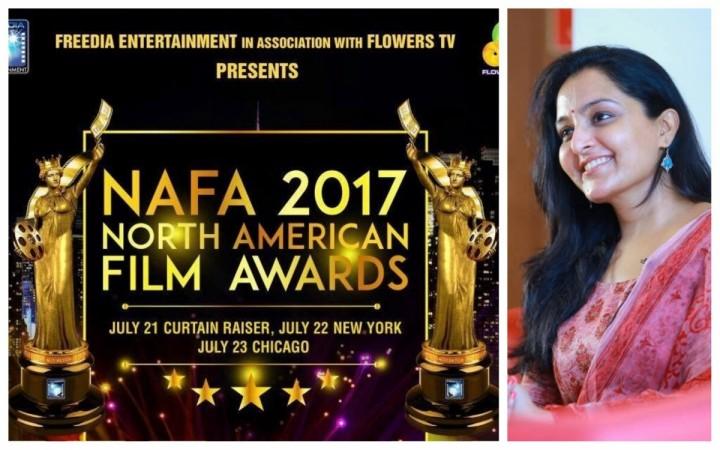 NAFA, NAFA 2017, NAFA 2017 winners, North American Film Awards 2017, Manju warrier