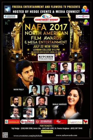 NAFA, NAFA 2017, NAFA 2017 winners, North American Film Awards 2017
