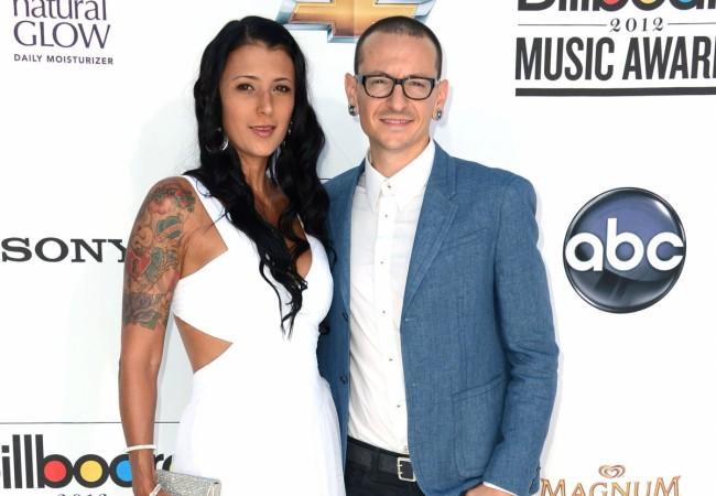 Chester Bennington and his wife Talinda Bennington Chester Bennington wife