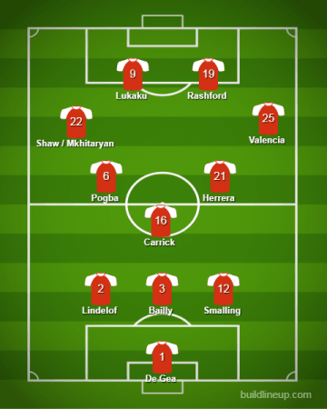 football lineup