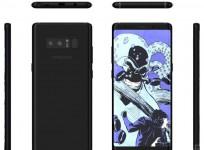 Galaxy Note 8 renders