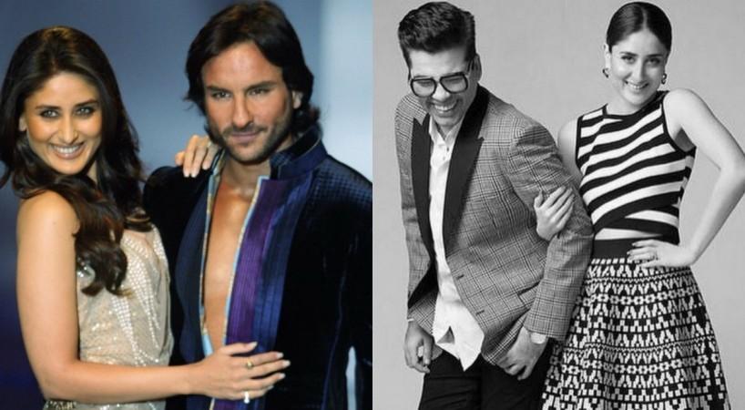 <span>Kareena</span> <span>Kapoor</span> Khan, <span>Saif</span> Ali Khan, <span>Karan</span> <span>Johar</span> Kareena Kapoor Khan, Saif Ali Khan, Karan Johar