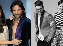 Kareena Kapoor Khan, Saif Ali Khan, Karan Johar