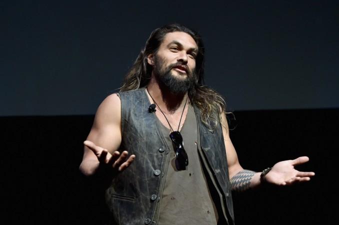Jason Momoa dons the role of DCEU superhero Aquaman in Justice League Jason Momoa
