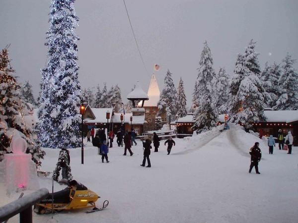 Santa Claus' Village in Rovaniemi, Finland Finland