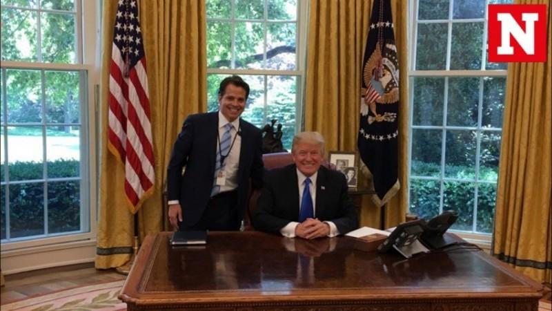 Anthony Scaramucci with Donald Trump Anthony Scaramucci is Donald Trumps new White House communications director