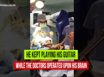 The man who played guitar while doctors operate upon his brain