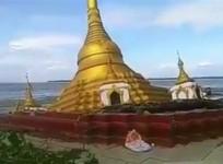 Video shows Myanmar pagoda collapse after heavy rainfall