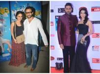 Saif Ali Khan, Kareena Kapoor Khan and Abhishek Bachchan, Aishwarya Rai Bachchan