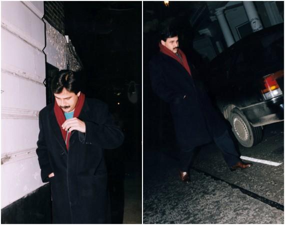 Heart surgeon Hasnat Khan is shown walking in this 1996 file photo. Hasnat Khan