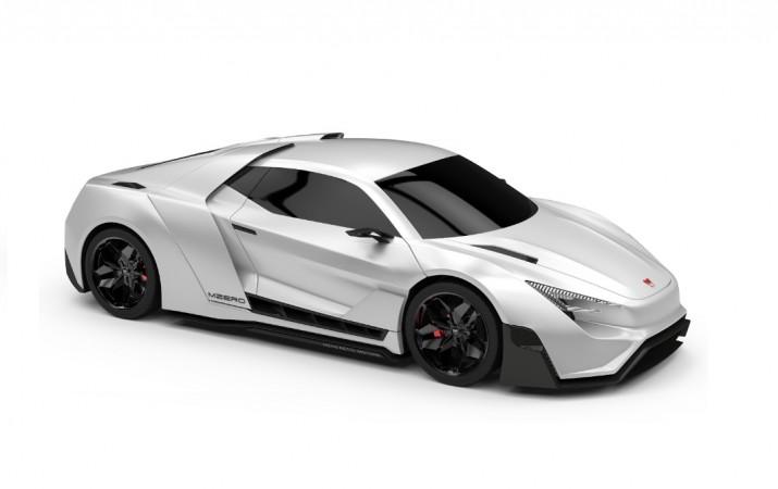 M-Zero supercar from Mean Metal Motors M-Zero from Mean Metal Motors