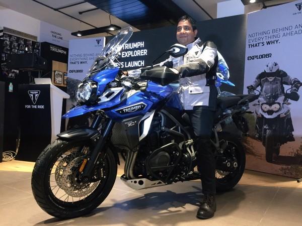 2017 Triumph Tiger explorer XCx Tiger explorer XCx, Tiger explorer XCx India, Tiger explorer XCx launch