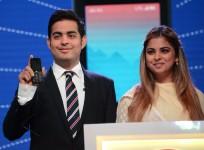 Akash and Isha Ambani