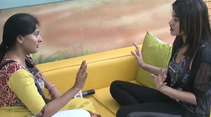 Gayathri-Oviya in Bigg Boss Tamil. Gayathri-Oviya in Bigg Boss Tamil