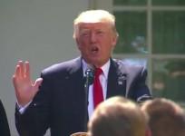 Trump calls reporter very rude after she shouts out question on transgender military ban