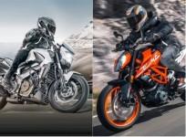Bajaj Dominar 400 vs KTM 390
