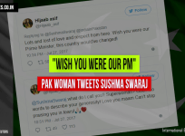 Pak Woman Tweets Sushma Swaraj