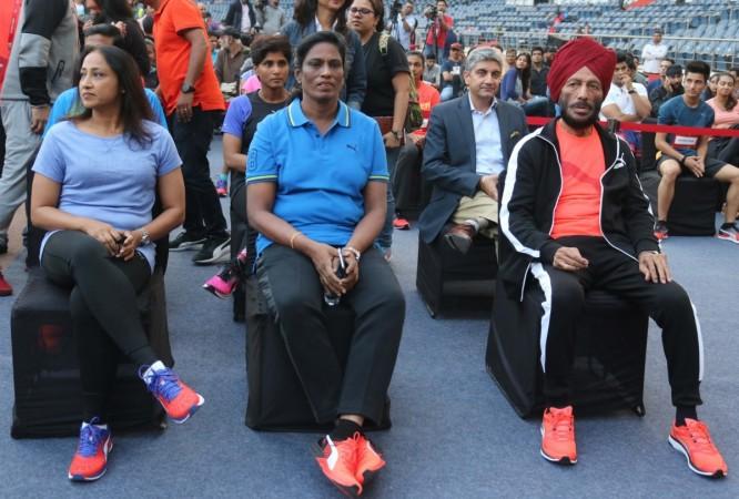 File photo of former national champion PT Usha (C) PT Usha