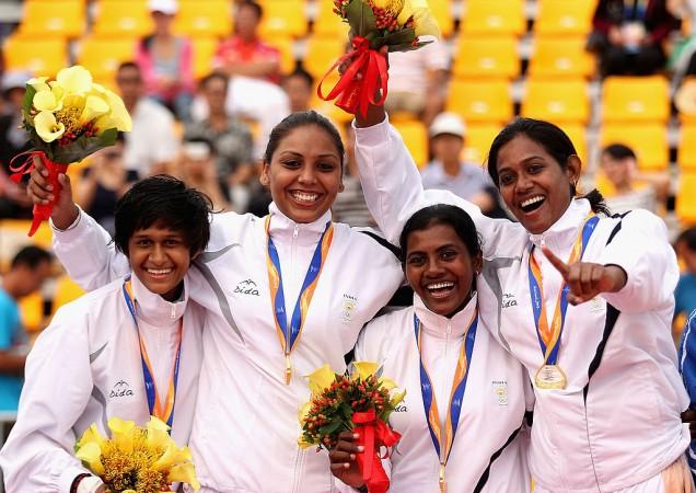 File photo of India women's basketball team India women's basketball team