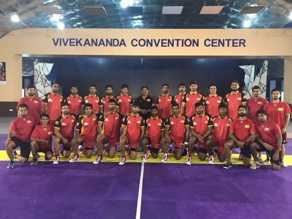 File photo of Bengaluru Bulls team. Bengaluru Bulls