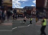 Celtic and Sunderland fans clash with police ahead of friendly