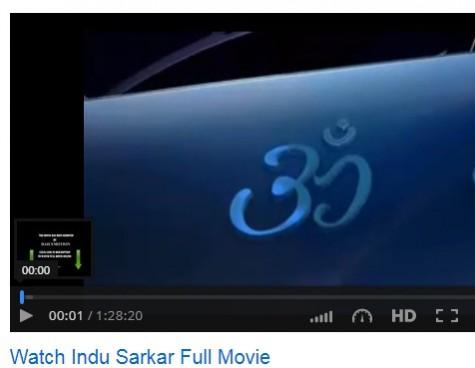 Indu Sarkar full movie leaked online Indu Sarkar leaked online