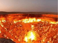 Darvaza gas crater