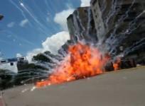 Huge explosion injures Venezuelan police officers during protest