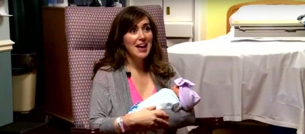 Dr Amanda Hess gave birth to a baby girl Kentucky doctor