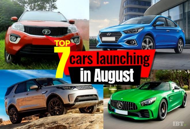 Cars launching in August 2017 Cars launching in August 2017