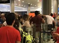Airport Passenger Slapped