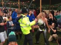 Watch this cops epic Dad dancing at Camp Bestival