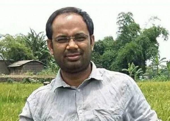 In picture: ABMSU president Lafikul Islam. Lafikul Islam