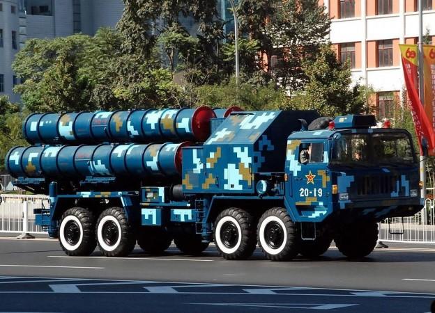 Chinese HQ-9 launcher. Chinese HQ-9 launcher