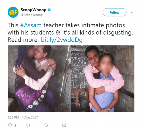 570px x 514px - Assam: Teacher posts obscene photos with minor; police yet to take action -  IBTimes India
